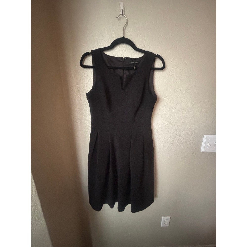 White House Black Market Black A-line Dress. Size 6